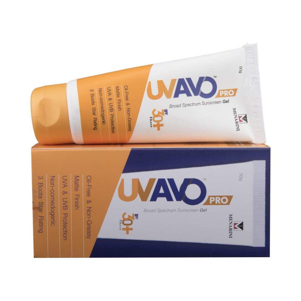 UVAVO Pro SPF 30+ Gel, 50gm