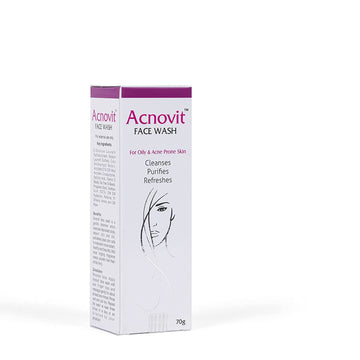 Acnovit facewash for oily & acne prone skin ( 70 ml )