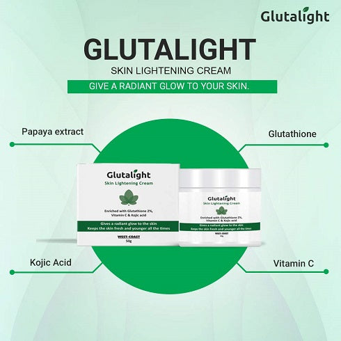 Glutalight Skin Whitening Cream (50GM)