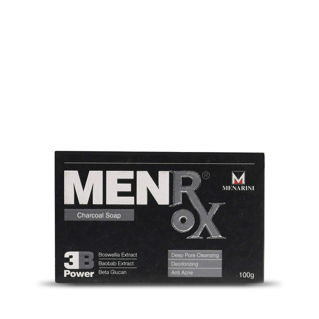 Menrox Charcoal Soap,  Pack of 3