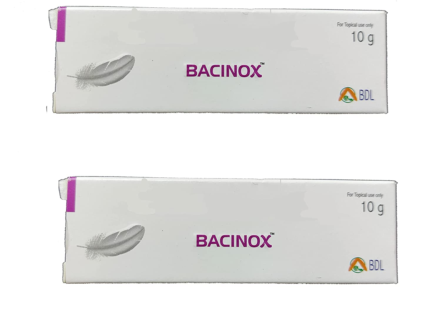 BACINOX Cream (10gm) (Pack of 2)