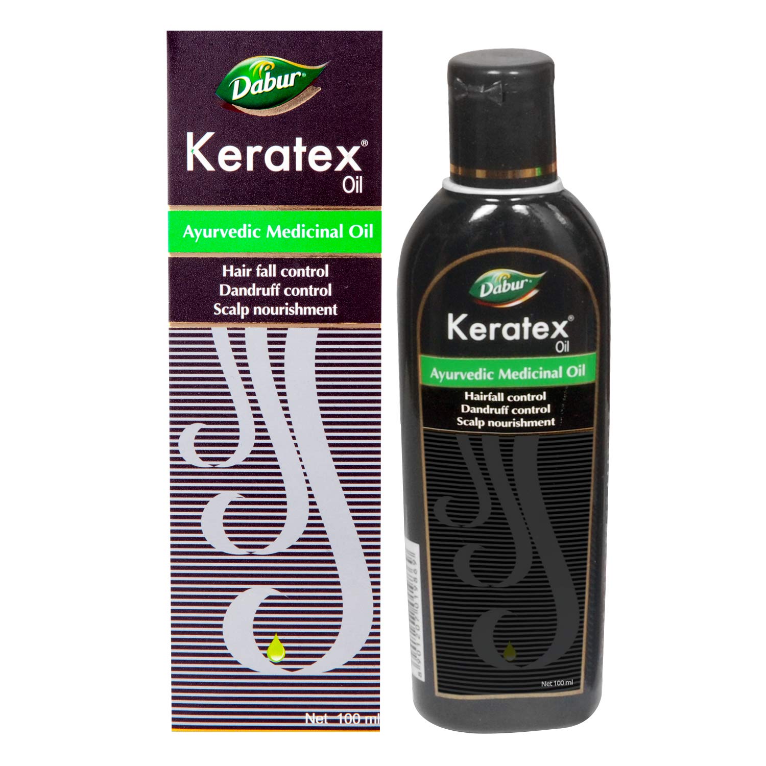 Dabur Keratex Oil Ayurvedic Medicinal Oil Reduces Hairfall, 100 Ml