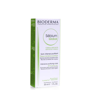 Bioderma Sebium Global Intense Purifying Cream Combination Acne-Prone Skin ( 30 ML )