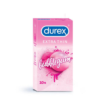 Durex Extra Thin Condom (Bubblegum) (10 COND) (PACK OF 5)