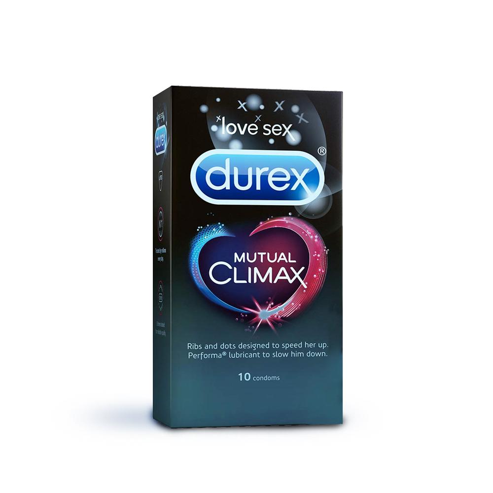 Durex Mutual Climax Condom (10 COUNT) (PACK OF 5)