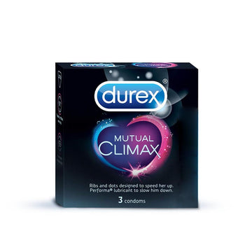 Durex mutual climax condoms (3 count) (pack of 5)