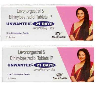 Unwanted 21 Days Tab(21 TAB) (PACK OF 2)