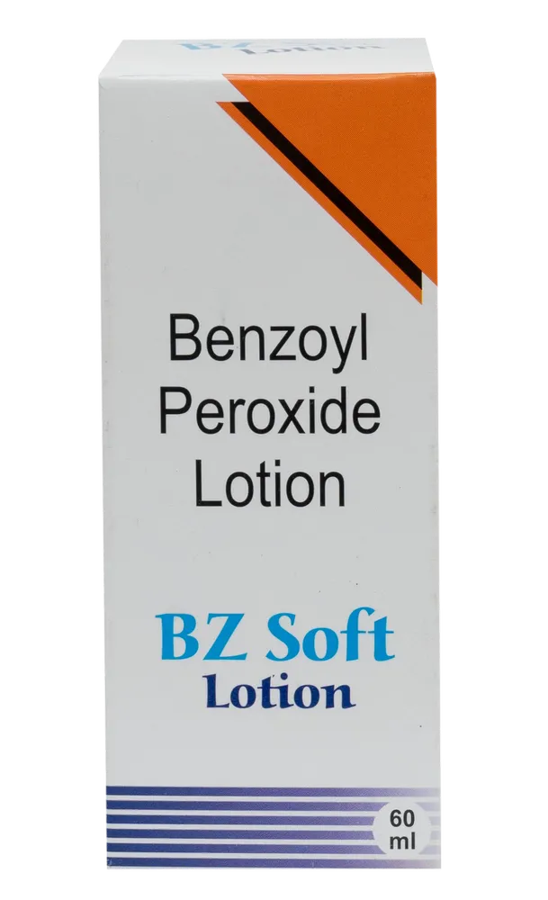 BZ Soft Benzoyl Peroxide Lotion, For Acne Care, 60ML