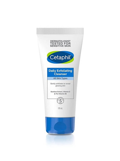 Cetaphil Daily Exfoliating Cleanser for All Skin Types -178 ml