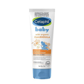 Cetaphil Baby Advanced Gentle & Soft Protection Moisturizing Cream for Face & Body with Organic Calendula 85gm