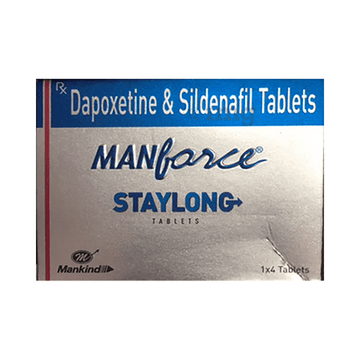 Manforce Stay long Tab (1x4 Tab) (pack of 4)