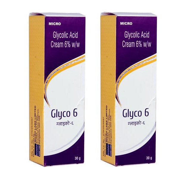 Glyco 6 Cream 30gm (pack of 2)